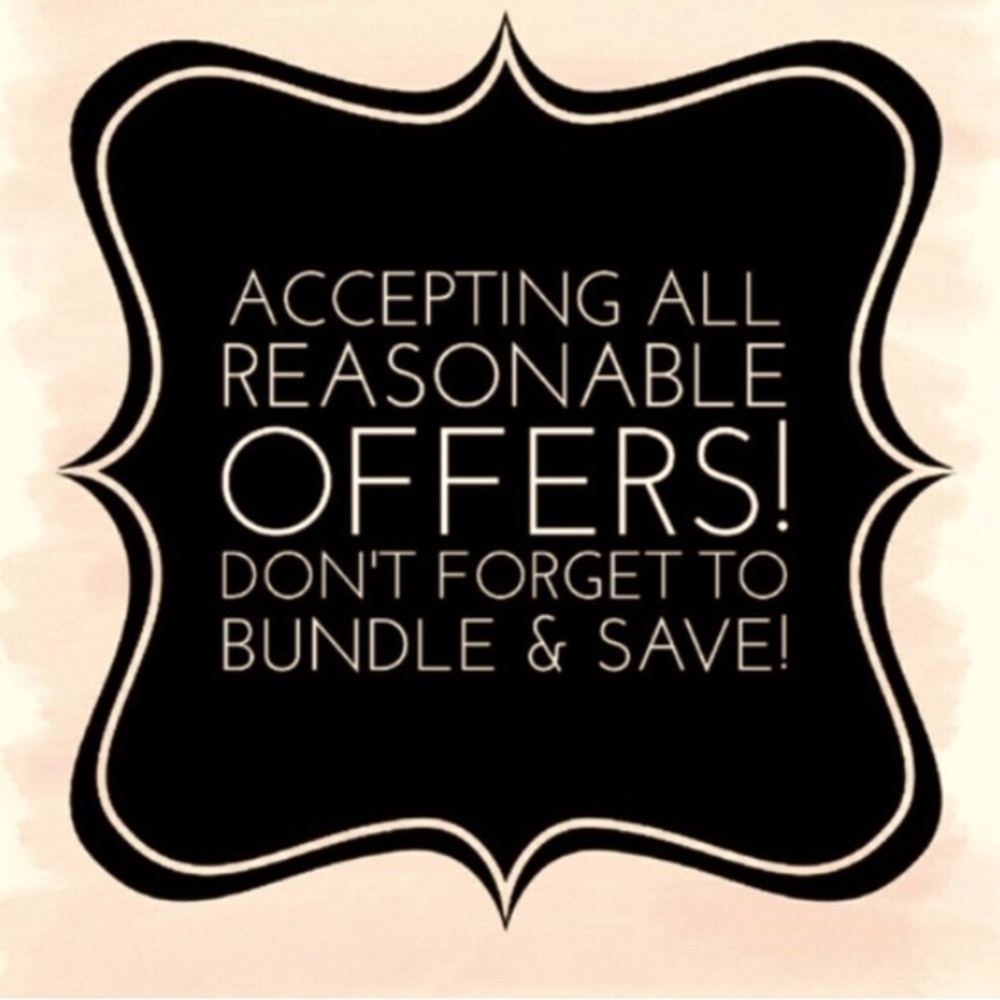 My loves accepting reasonable offers 💕